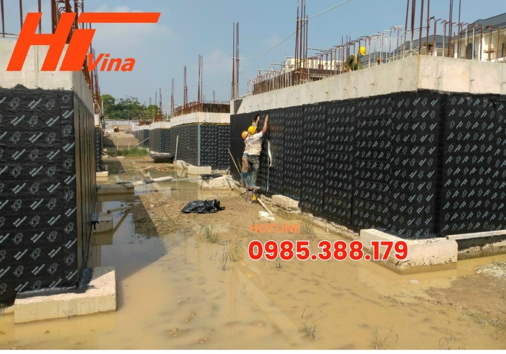 Giấy dầu bitum có khả năng ngăn chặn nước và hơi ẩm hiệu quả