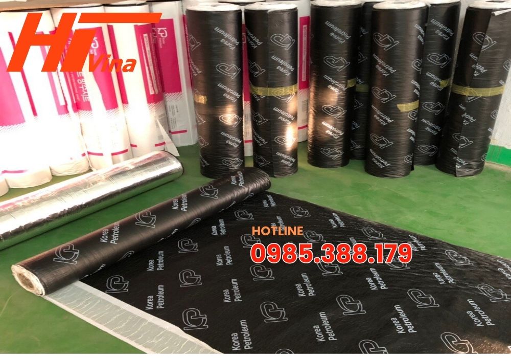 Giấy dầu bitum có khả năng ngăn chặn nước và hơi ẩm hiệu quả